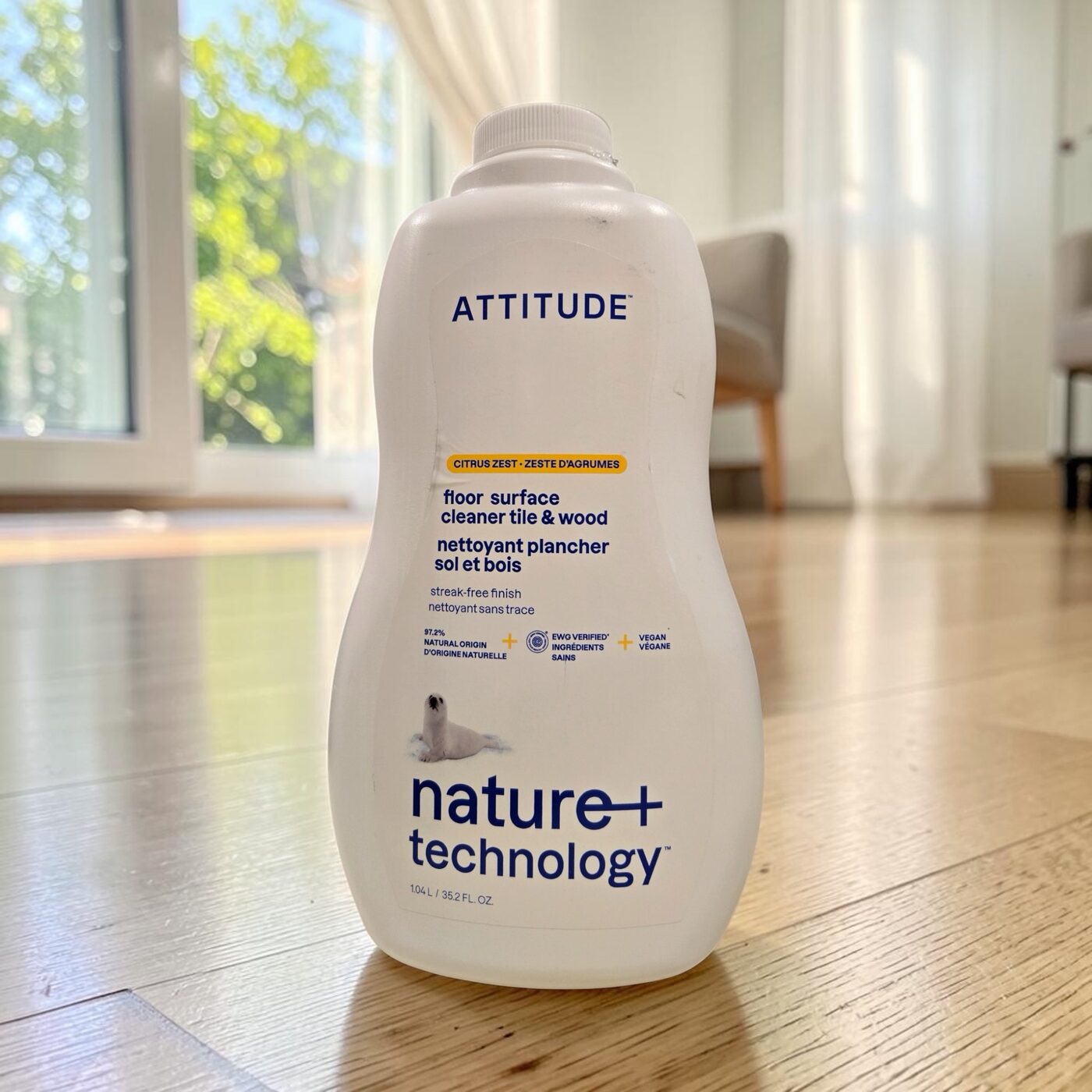 Attitude plant-based floor cleaner